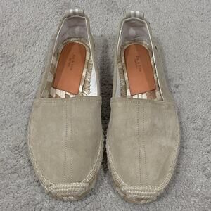 Rag & Bone Adria Espadrille Shoes Women’s Size 8 (EU 38) Beige Suede